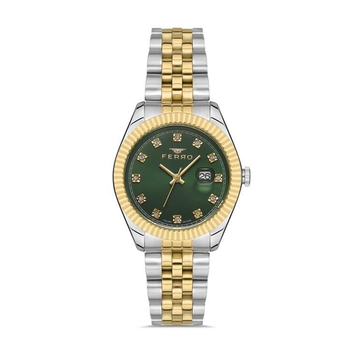 MONTRE FERRO FEMME ACIER